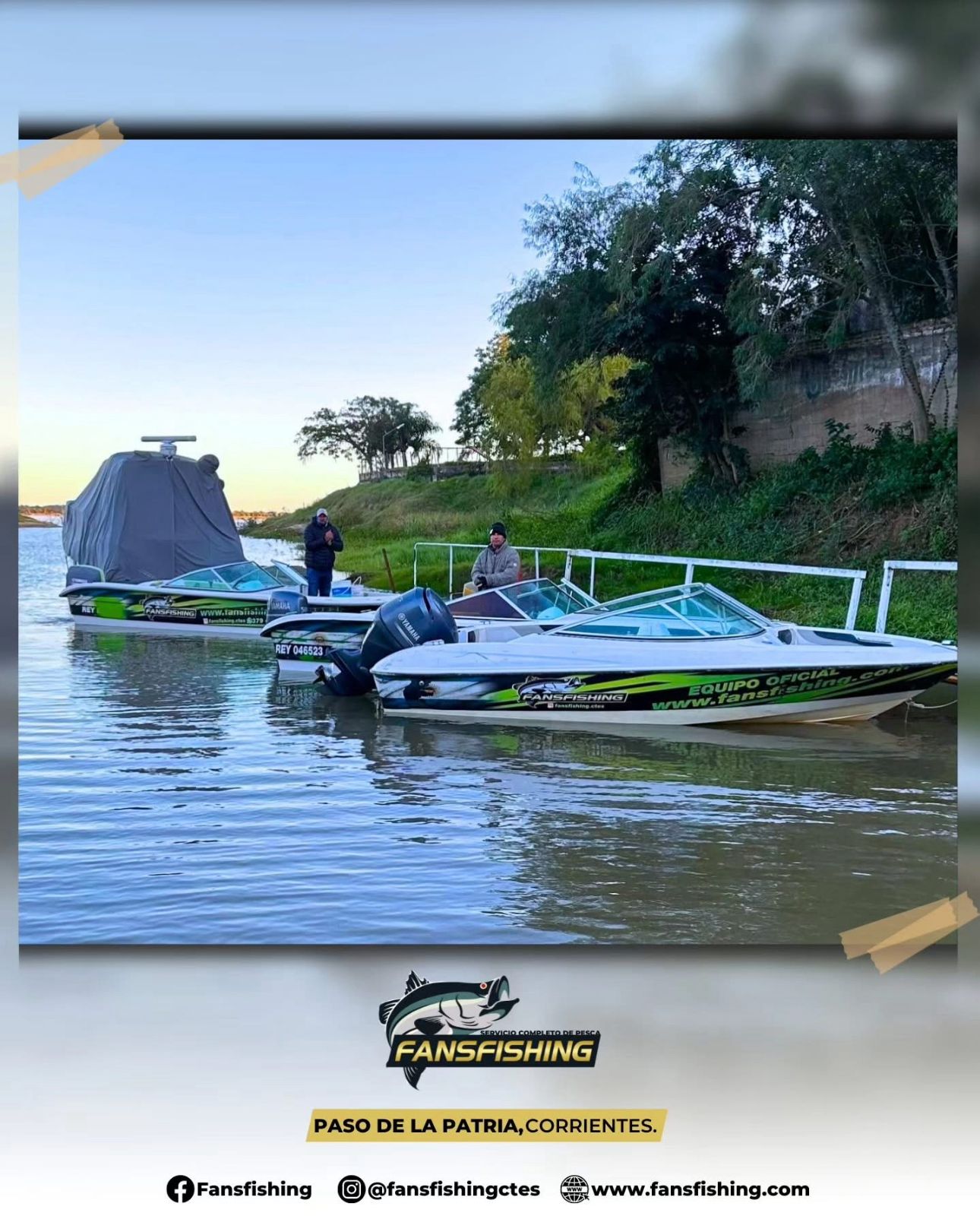 Muelle con lanchas